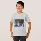 Seagull auf der Schiene T-Shirt (Vorne ganz)