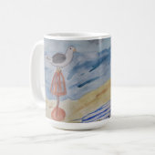 Seagull auf der Tasse (Vorderseite Links)