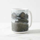Seagull auf Felsen Kaffeetasse (VorderseiteRechts)