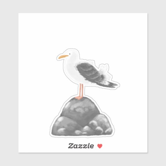 Seagull Aufkleber (Blatt)