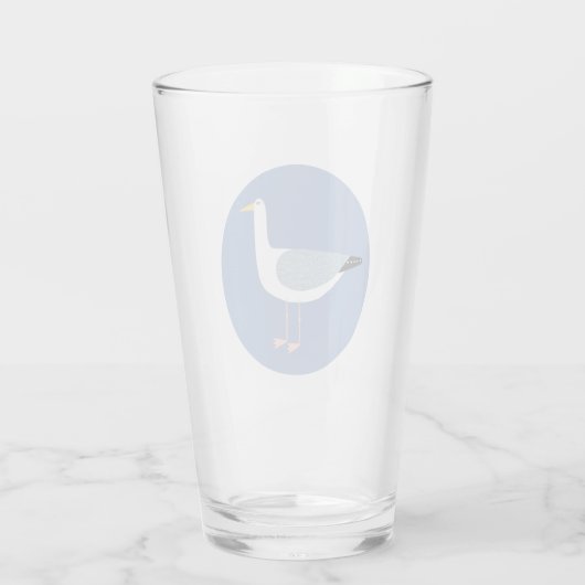 Seagull Bierglas Glas (Rückseite)