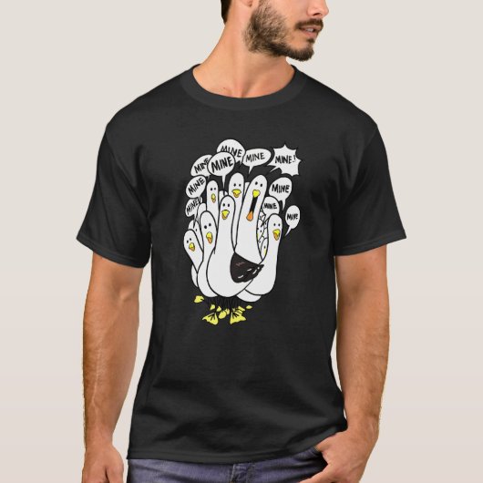 Seagull Bird Beach Chicken T-Shirt (Vorderseite)