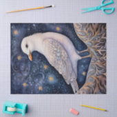 Seagull Bird Boho Mystical Art Seidenpapier (Basteln)