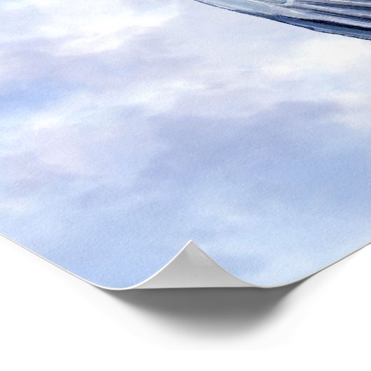 Seagull Bird Print, Value Poster Paper (Matte) (Ecke)