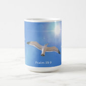 Seagull Bird Psalm Bible Verse Beach Tassen Cup (Mittel)