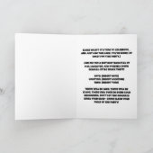 Seagull Birthday Bash - Cake, Chaos & Fun! Einladung (Innenseite)