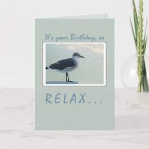 Seagull Birthday Karte