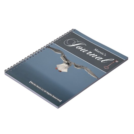 Seagull-Blätter-Journal Notizblock (Linke Seite)