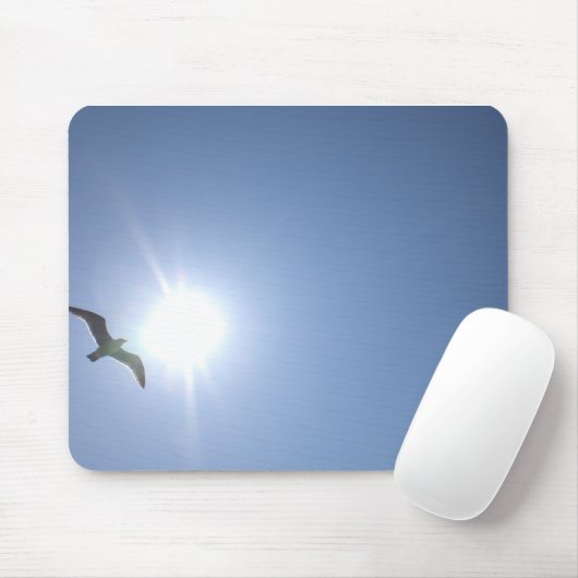 Seagull Blue Mousepad (Mit Mouse)