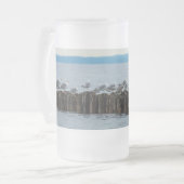 Seagull Breaktime Mattierte Tasse (Vorderseite Links)