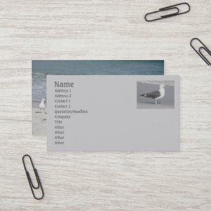 Seagull Business Card Visitenkarte