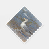 Seagull Celebration Beach Serviette (Ecke)