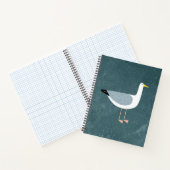 Seagull Coastal Bird Fun Notizblock (Innenseite)