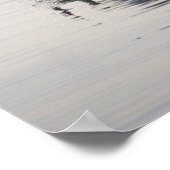 Seagull Crab Fishing Photo Poster (Ecke)