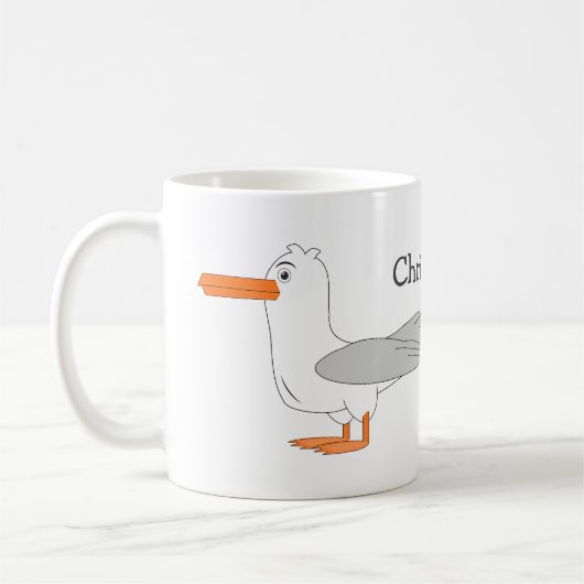 Seagull-Design Personalisiert Kaffeetasse (Links)
