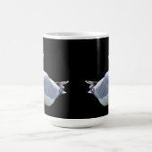 Seagull-Down-Sonnenbäder Hinzufügen Text-Tasse Kaffeetasse (Mittel)