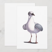 Seagull Feiertagskarte (Vorne/Hinten)