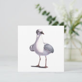 Seagull Feiertagskarte (Stehend Vorderseite)