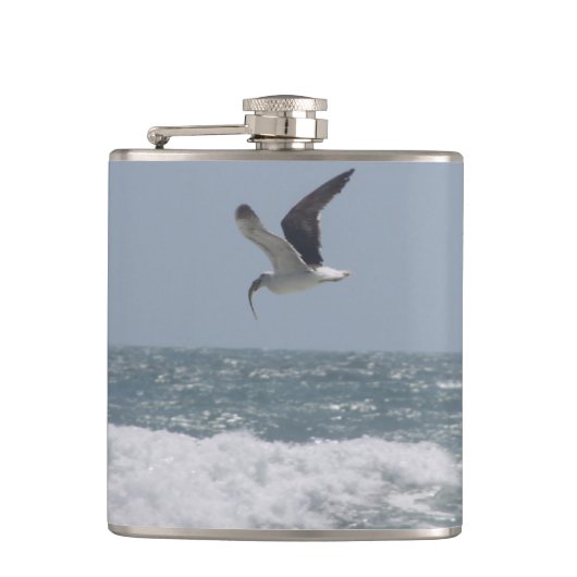 Seagull-Flasche Flachmann (Vorderseite)