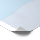 Seagull fliegt am Himmel Poster (Ecke)