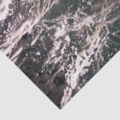 SEAGULL FLIEGT ÜBER DEN MEERESWELLEN SEIDENPAPIER (Detail)