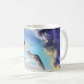 Seagull Flying Coffee Tasse (VorderseiteRechts)