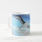 Seagull Flying Coffee Tasse (Vorderseite Links)