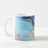 Seagull Flying Coffee Tasse (Links)
