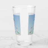 Seagull Flying Glas (Links)