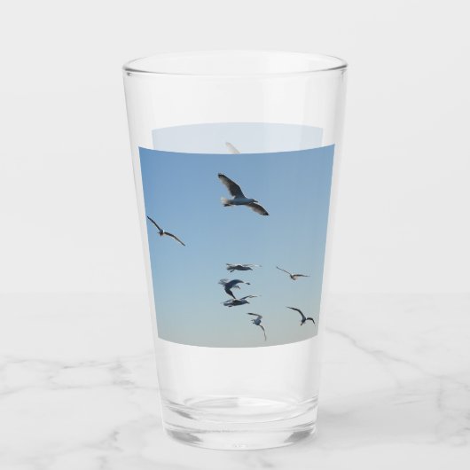 Seagull Flying Glas (Vorderseite)