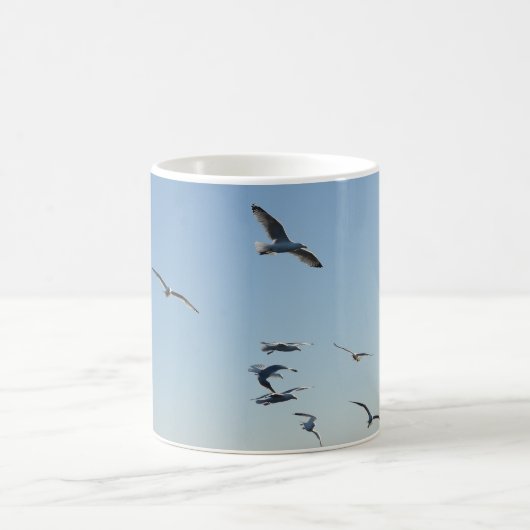 Seagull Flying Tasse (Mittel)