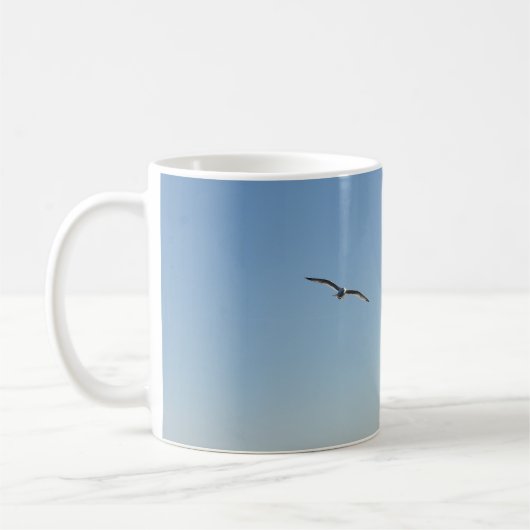 Seagull Flying Tasse (Links)