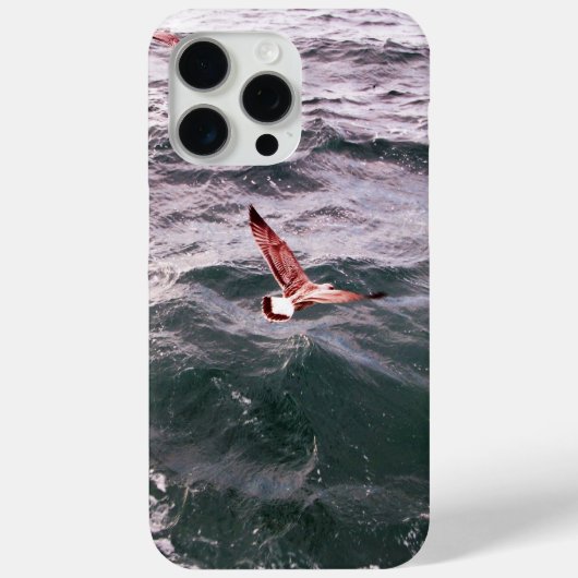 SEAGULL FLYING ÜBER DIE WELLEN Case-Mate iPhone HÜLLE (Rückseite)