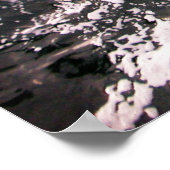 SEAGULL FLYING ÜBER DIE WELLEN POSTER (Ecke)