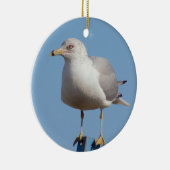 Seagull-Foto Keramik Ornament (Rechts)