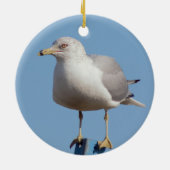 Seagull-Foto Keramik Ornament (Hinten)