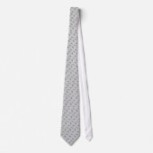 Seagull Frenzy Krawatte (Light Gray) (Vorderseite)