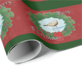 Seagull Frohe Weihnachten - Umhüllungspapier Geschenkpapier (Rolleneckpunkt)