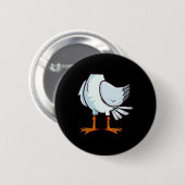 Seagull Fun Halloween Kostüm Party Cosplay Seabir Button (Vorne & Hinten)