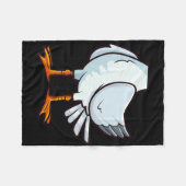 Seagull Fun Halloween Kostüm Party Cosplay Seabir Fleecedecke (Vorderseite (Horizontal))