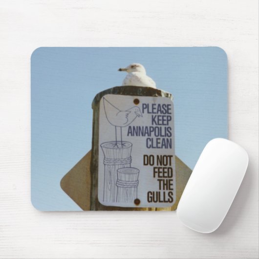 Seagull geht Hunger Mousepad (Mit Mouse)