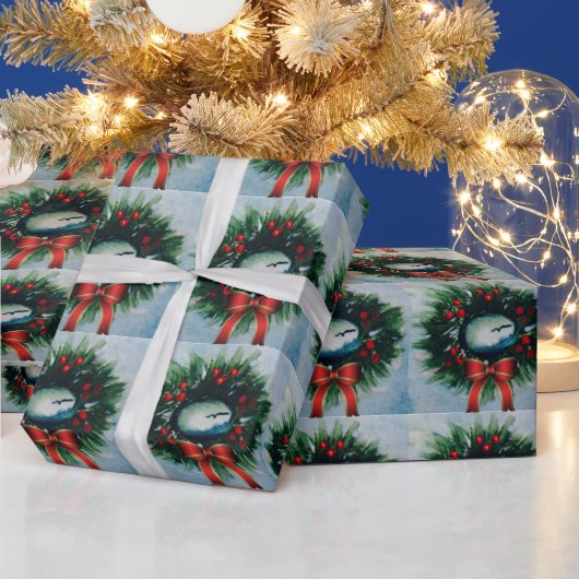 Seagull Greetings Wrapping Papier Geschenkpapier (Feiertage)