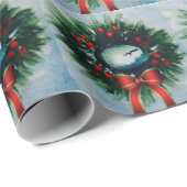 Seagull Greetings Wrapping Papier Geschenkpapier (Rolleneckpunkt)