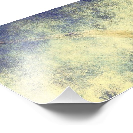 Seagull Grunge Fotodruck (Ecke)