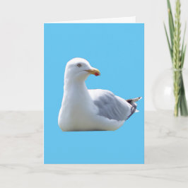 Seagull-Grüße Textkarte hinzufügen Karte