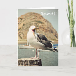 Seagull Happy Birthday Card Karte