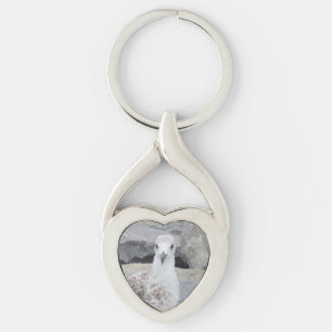 Seagull Heart Keychain Schlüsselanhänger