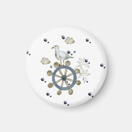 Seagull Hitching a Ride Magnet