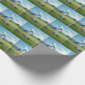 Seagull Hole-in-One Golf Ball Geschenkpapier (Ecke)