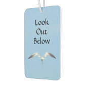 Seagull im Flug Blick unter dem freien Geist Autolufterfrischer (Links)